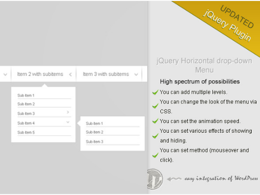 Best Premium jQuery Drop Down Plugins