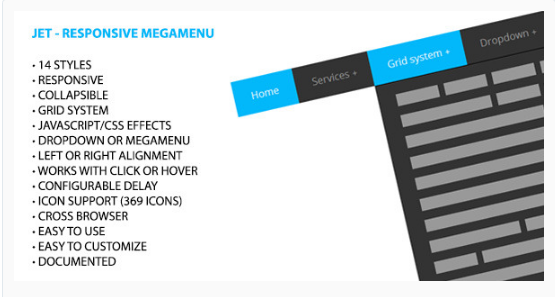 best Premium Mega Menu JavaScript Plugins wpshopmart