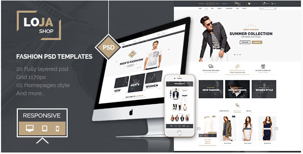 Download 40 Best Ecommerce Psd Website Templates 2020 PSD Mockup Templates