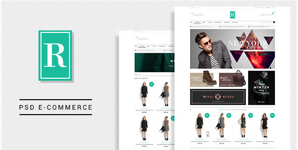 royal Best eCommerce PSD Website Templates wpshopmart