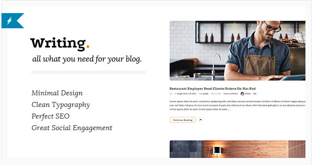 writing best WordPress Personal Blog Themes