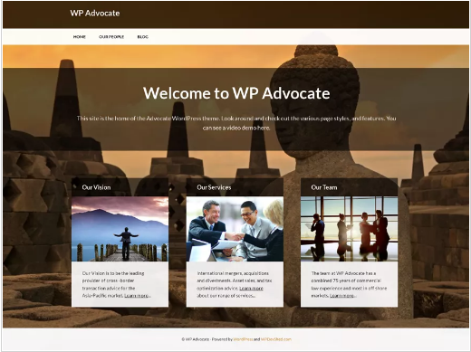 Free Law WordPress Themes