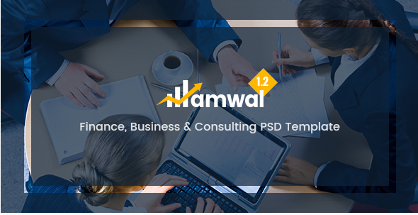 Amwal - Finance, Business & Consulting PSD Template