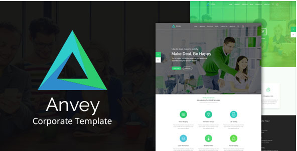 Anvey - Corporate Template