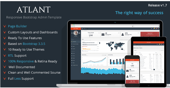 Atlant - Bootstrap Admin Template