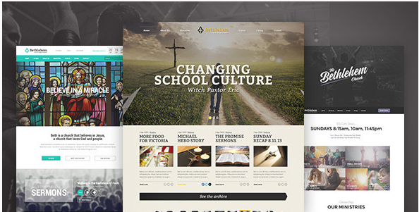 Bethlehem - Church WordPress Theme