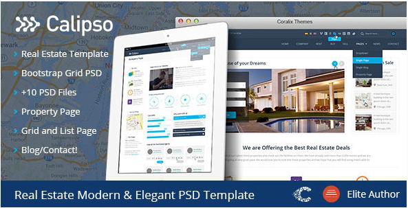 Calipso: Best Retail PSD Templates