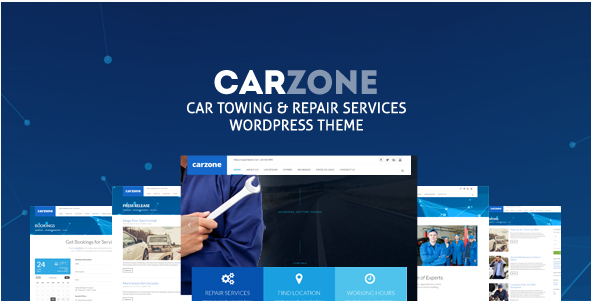 Car Zone - Towing & Repair WordPress Theme