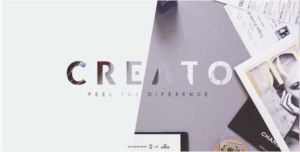 Creato - Creative & Modern PSD Template