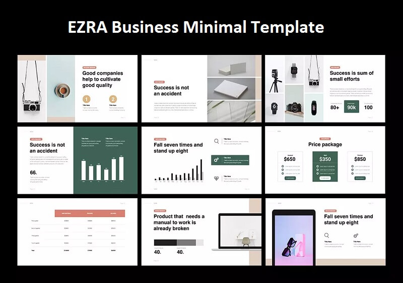 EZRA Business Minimal Template