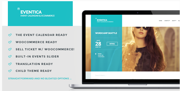 Eventica - Event Calendar & Ecommerce For WordPress