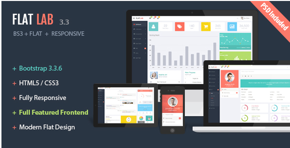 FlatLab - Bootstrap 3 Responsive Admin Template