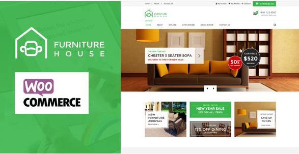 25+ Best Furniture And Interiors WordPress Themes 2