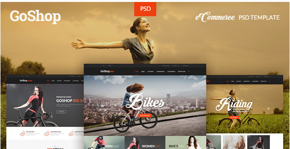 GoShop - eCommerce PSD Template