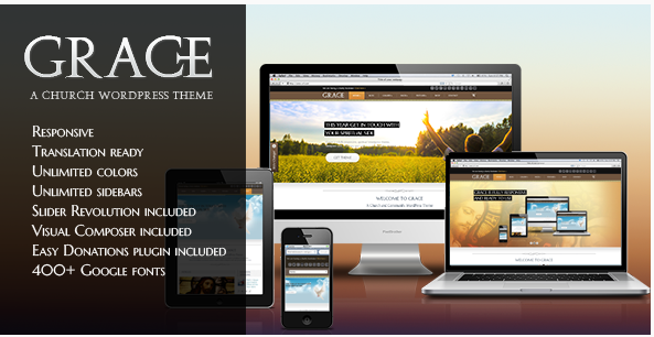 Grace - A Responsive Church WordPress Theme