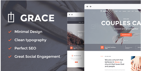 Grace - Church & Religion WordPress Theme