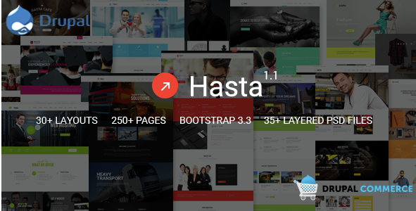 Hasta - Multipurpose Responsive Commerce Theme