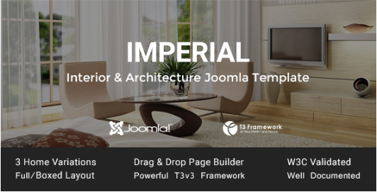 IMPERIAL: Best Corporate Joomla Templates