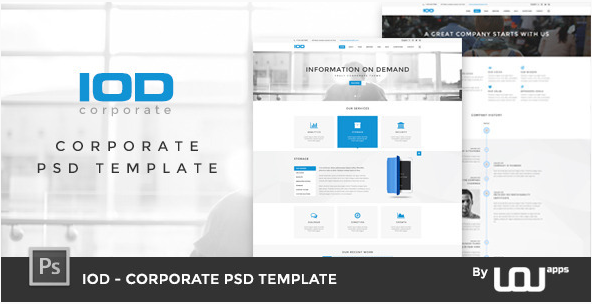 Corporate PSD Templates