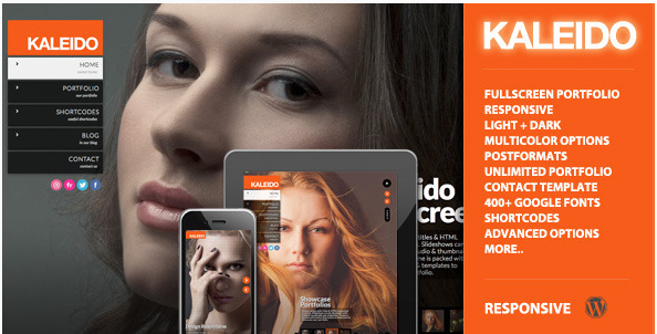 Kaleido Responsive Fullscreen Studio for WordPress