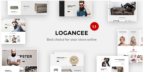 Logancee - Mutilpurpose eCommerce PSD Template