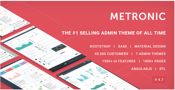 Metronic - Responsive Admin Dashboard Template