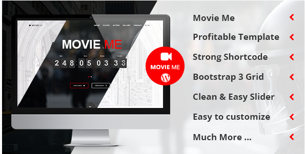 Movie Me - Best Videos WordPress Themes