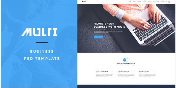 25+ Best PSD Business Website Templates 2016