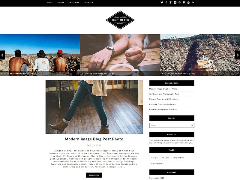 Free Blog WordPress Themes