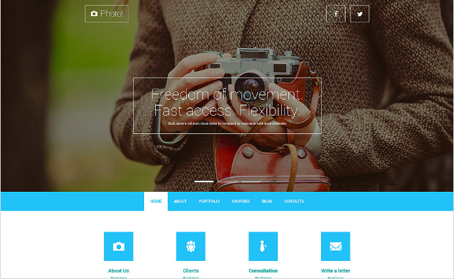 Photography Joomla Templates