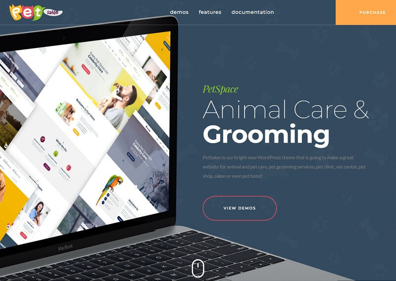 PetSpace Animals WordPress Themes