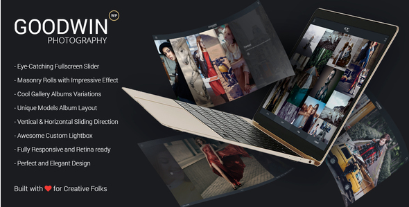 Photography & Video GoodWin WordPress Theme