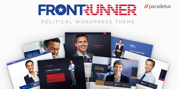 Political WordPress Theme - FrontRunner