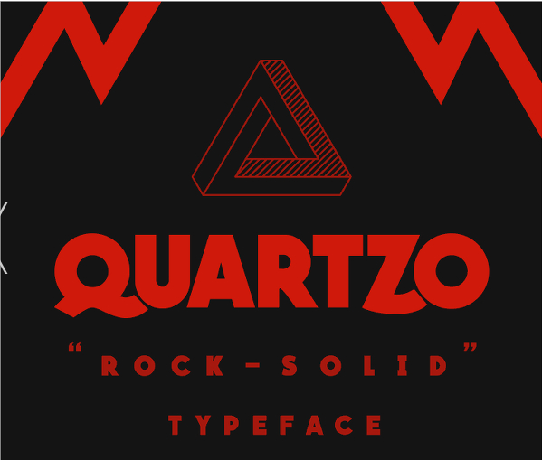 Quartzo Free Bold Fonts