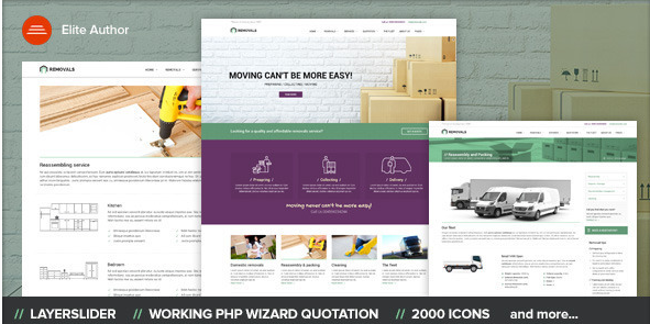 REMOVALS: Best Transportation WordPress Themes