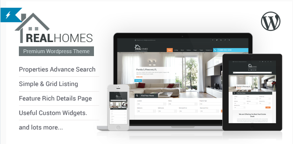 Real Homes: Popular Premium WordPress Themes