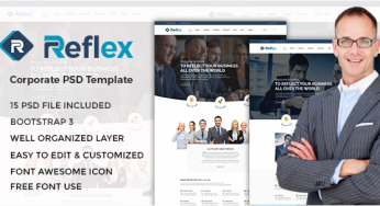 10 Best PSD Corporate Website Templates