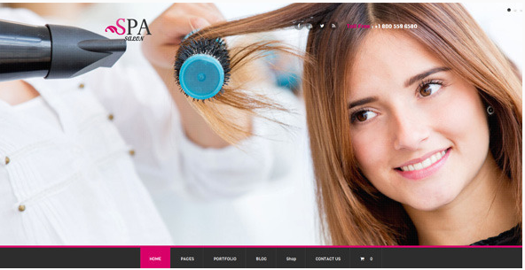 SPA SALON - WordPress Theme for Salon, SPA, and Beauty Care Centers