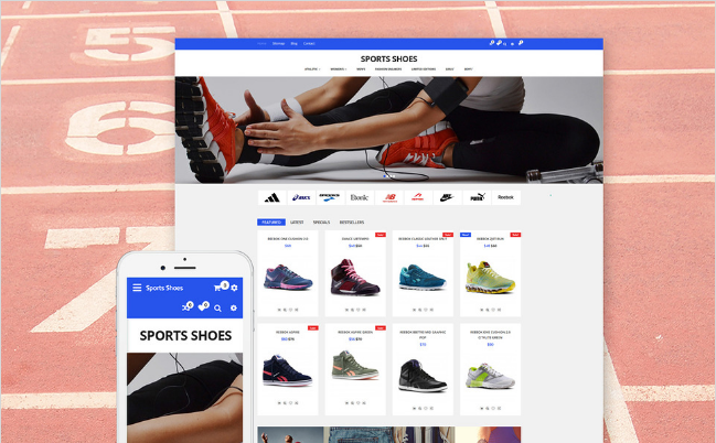 SPORTs: Best Online Shopping OpenCart Themes
