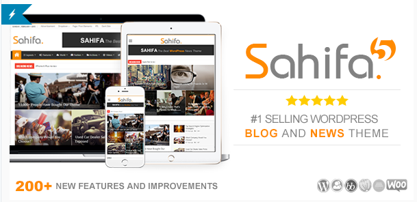 Sahifa: Popular Premium WordPress Themes