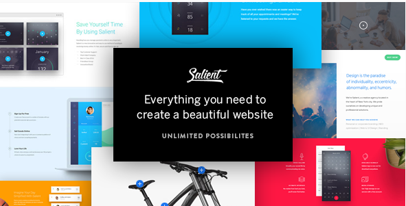 Salient - Responsive Multi-Purpose Theme