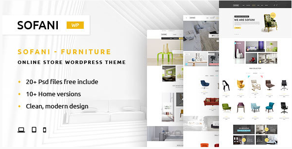 Soffa - Furniture & Business WordPress Theme