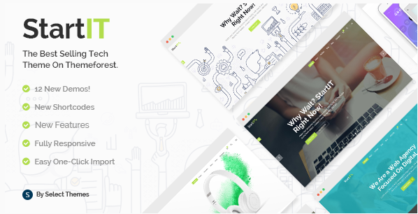 Startit: Popular Premium WordPress Themes