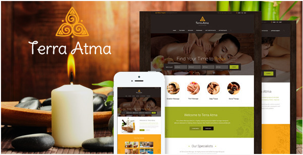 Terra Atma Spa & Massage Salon WordPress Theme