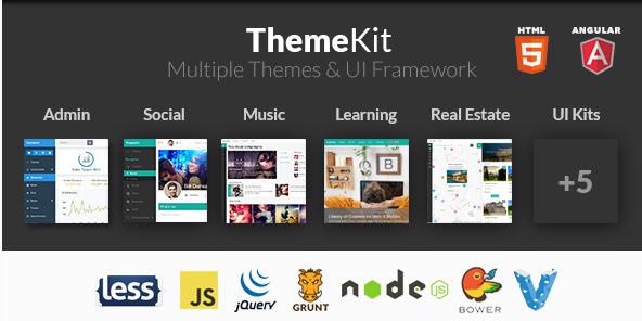 ThemeKit - Bootstrap Admin Theme Kit