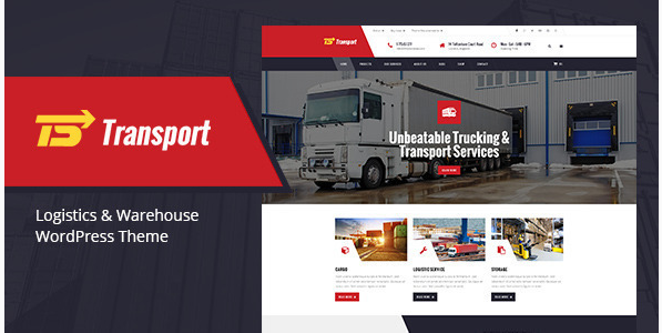 Transport - Transport, Logistic & Warehouse WP