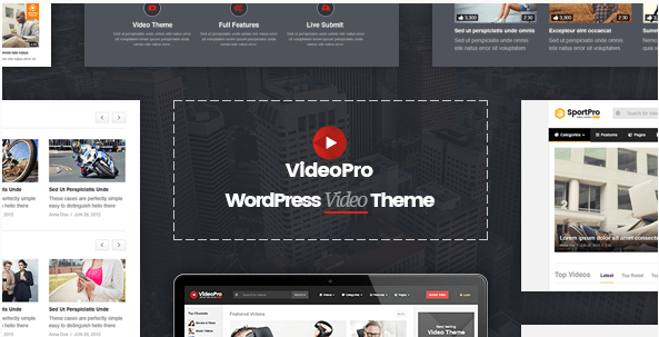 VideoPro - Video WordPress Theme