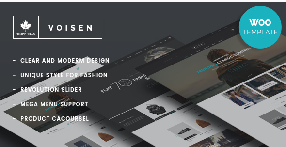 Voisen: Popular Premium WordPress Themes