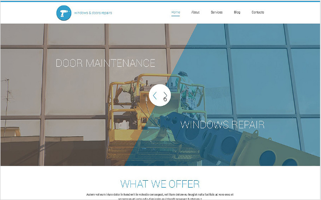 WINDOWS: Interior Design WordPress Themes