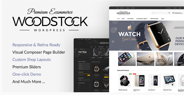 Woodstock - Interiors WordPress Themes